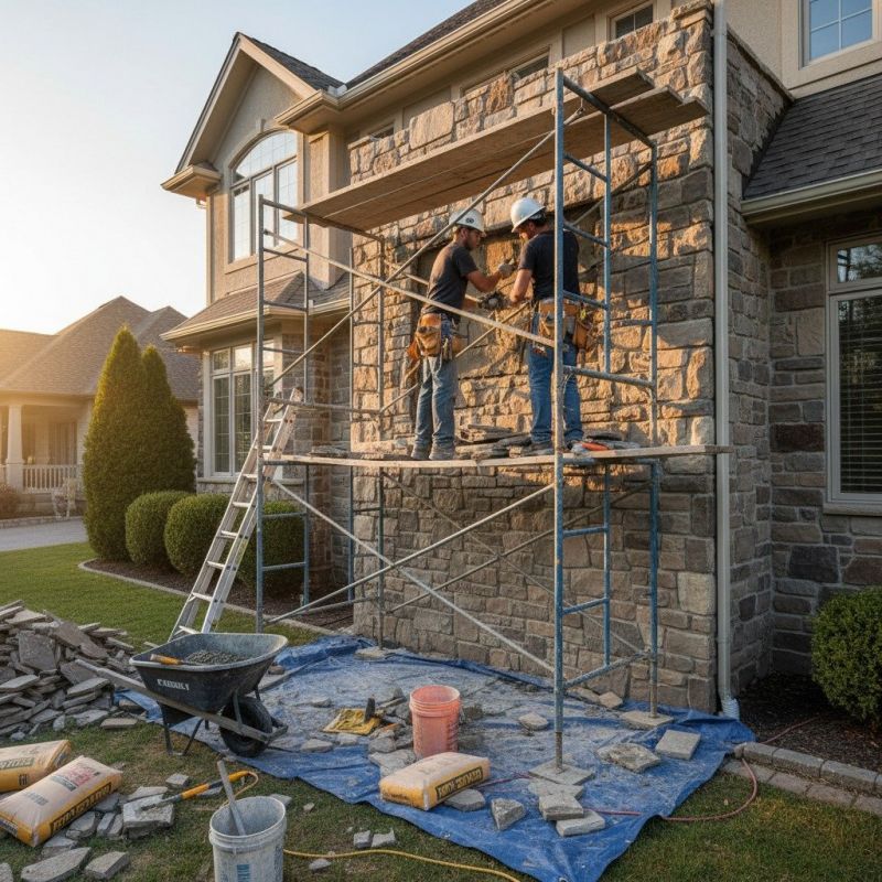 Masonry Siding Installation